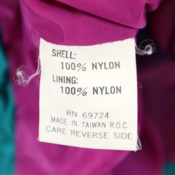 Columbia コロンビア 80s ヴィンテージ アウトドア ナイロンジャケット S 緑系 レディース