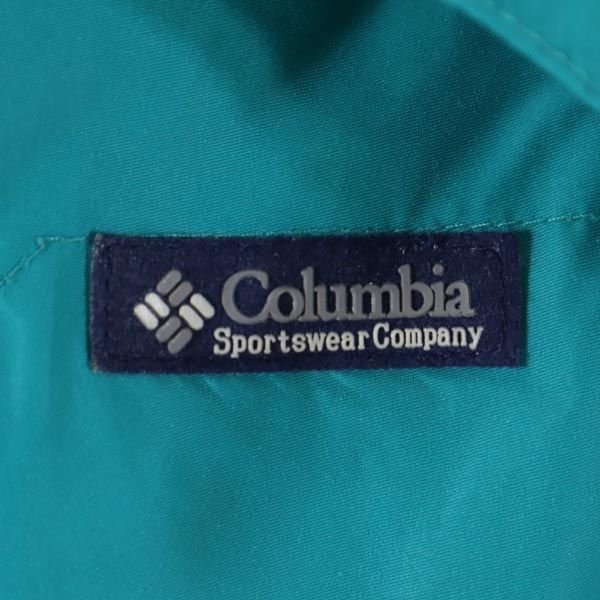 Columbia コロンビア 80s ヴィンテージ アウトドア ナイロンジャケット S 緑系 レディース