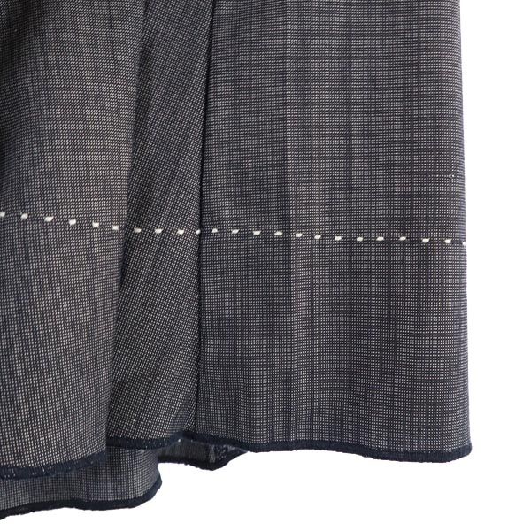 PAULE KA ポールカ シルク ウール スカートスーツ 上下 セットアップ 42 グレー系 テーラードジャケット レディース