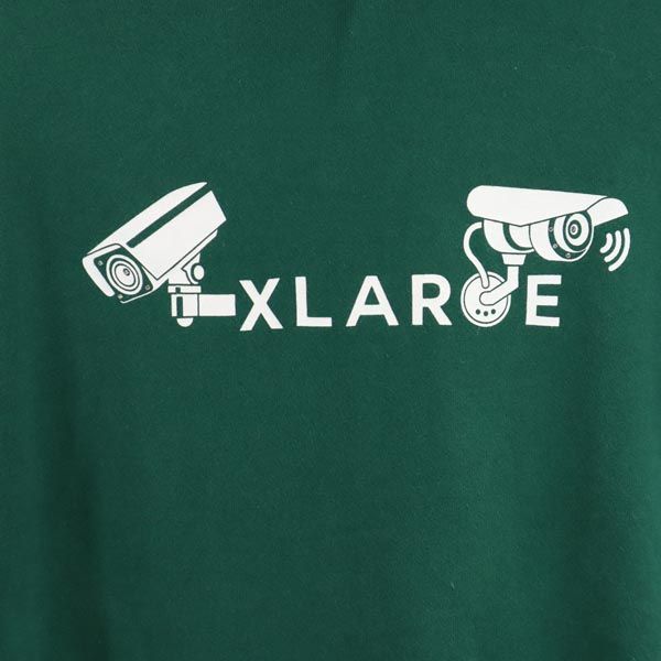 エクストララージ 長袖 スウェットパーカー M グリーン XLARGE メンズ