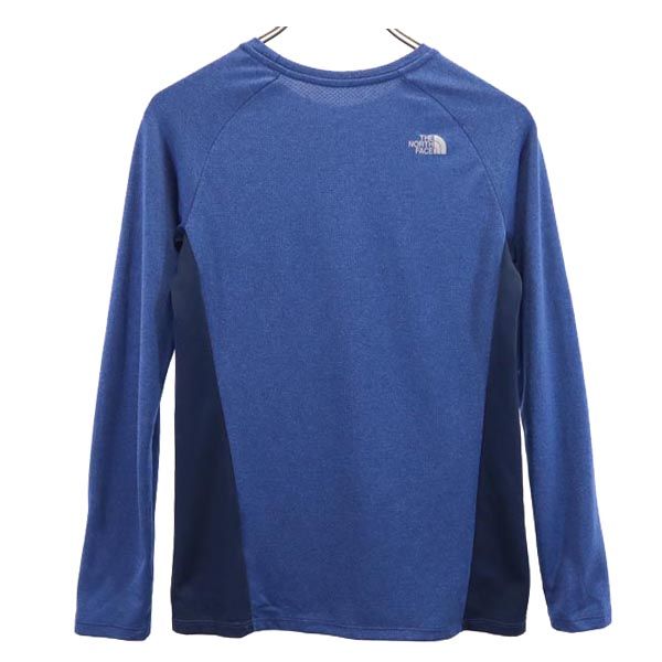 THE NORTH FACE ノースフェイス NTW61881 長袖 メランジクルー Tシャツ M ネイビー ロンT レディース