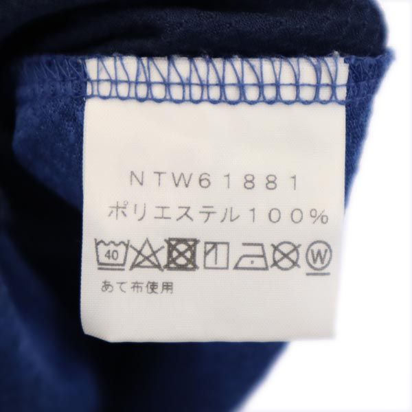 THE NORTH FACE ノースフェイス NTW61881 長袖 メランジクルー Tシャツ M ネイビー ロンT レディース