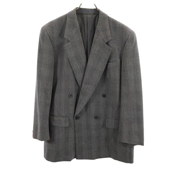 LANVIN ランバン ウール テーラードジャケット R48-45 グレー系 メンズ