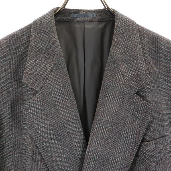 LANVIN ランバン ウール テーラードジャケット R48-45 グレー系 メンズ