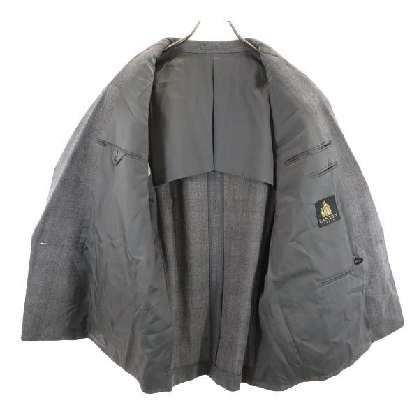 LANVIN ランバン ウール テーラードジャケット R48-45 グレー系 メンズ