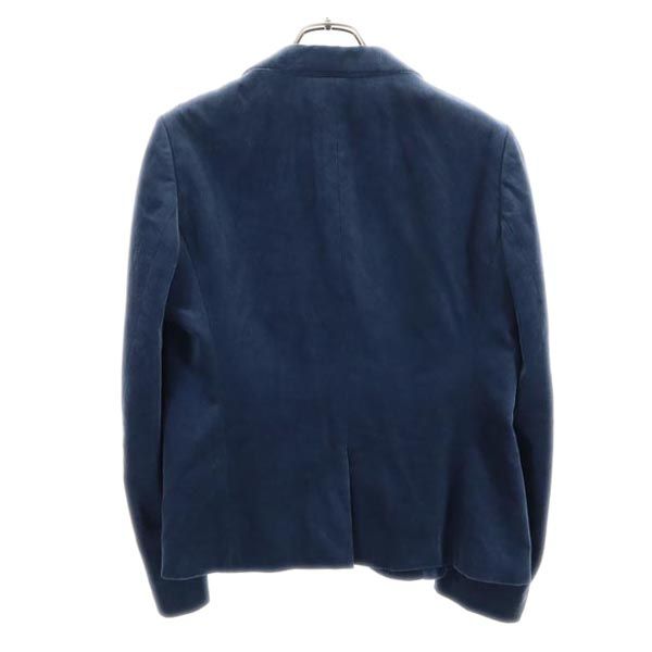 Aquascutum アクアスキュータム コーデュロイ テーラードジャケット ネイビー系 レディース