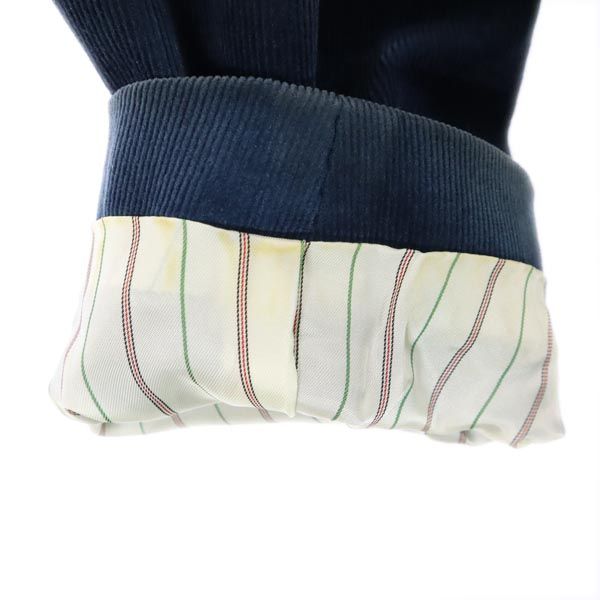 Aquascutum アクアスキュータム コーデュロイ テーラードジャケット ネイビー系 レディース