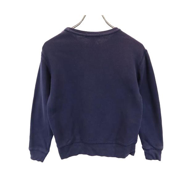 POLO RALPH LAUREN ポロラルフローレン 長袖 スウェット トレーナー S ネイビー ベアロゴ キッズ