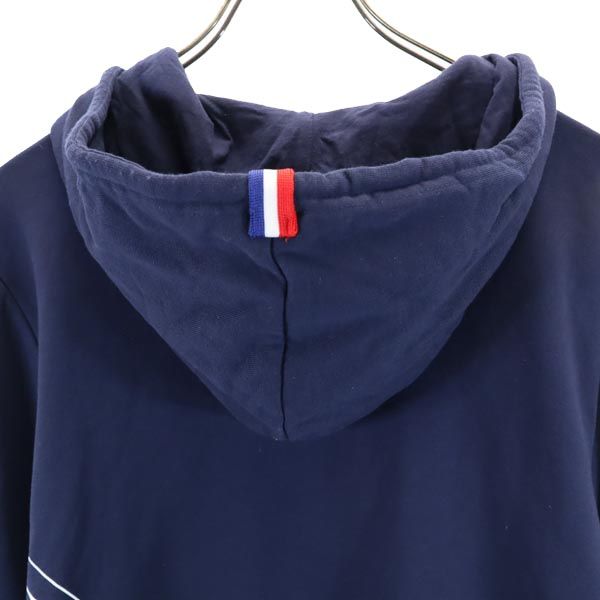 PARIS SAINT GERMAIN パリ サンジェルマン 長袖 スウェットパーカー M ネイビー サッカー チームロゴ 裏起毛 レディース