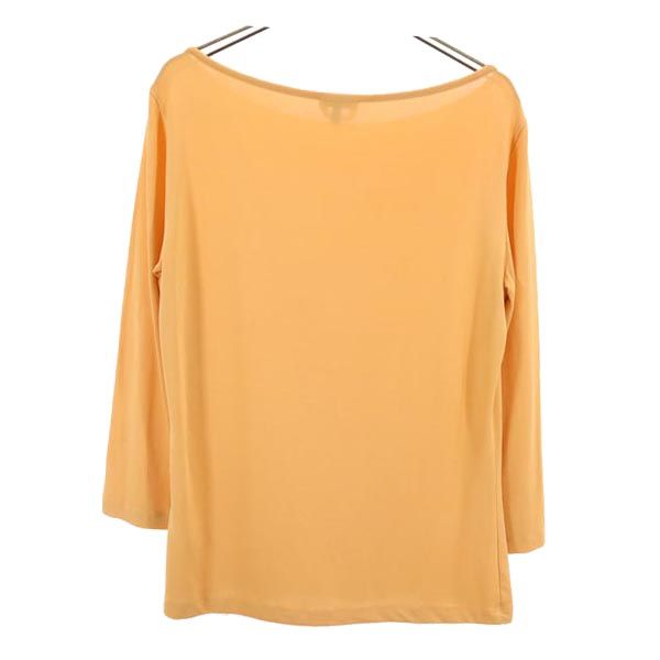 MAX MARA マックスマーラ イタリア製 7分袖 Tシャツ M オレンジ系 レディース