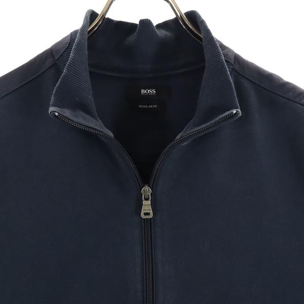 BOSS HUGO BOSS ボスヒューゴボス スウェット ジャケット M ネイビー メンズ