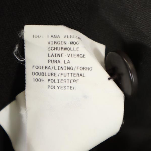 Emporio Armani エンポリオアルマーニ イタリア製 ウール テーラードジャケット 40 ブラウン レディース