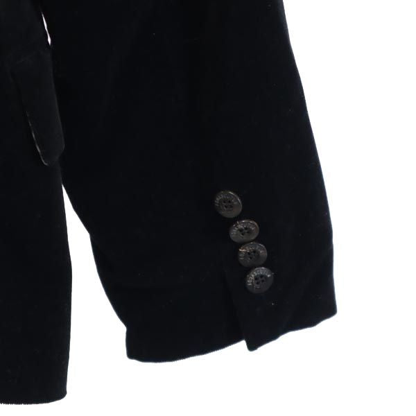 Aquascutum アクアスキュータム 日本製 コーデュロイジャケット 5F ブラック レディース