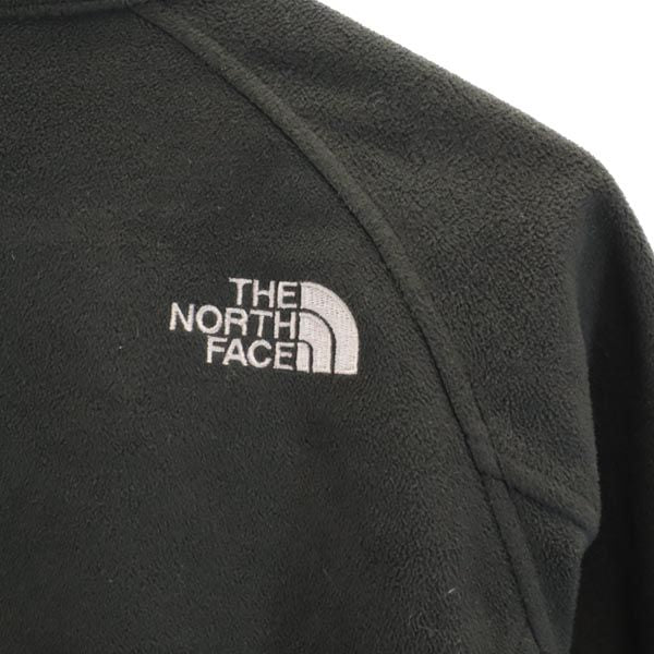 THE NORTH FACE ノースフェイス フリースジャケット S チャコールブラック系 アウトドア WINDWALL レディース