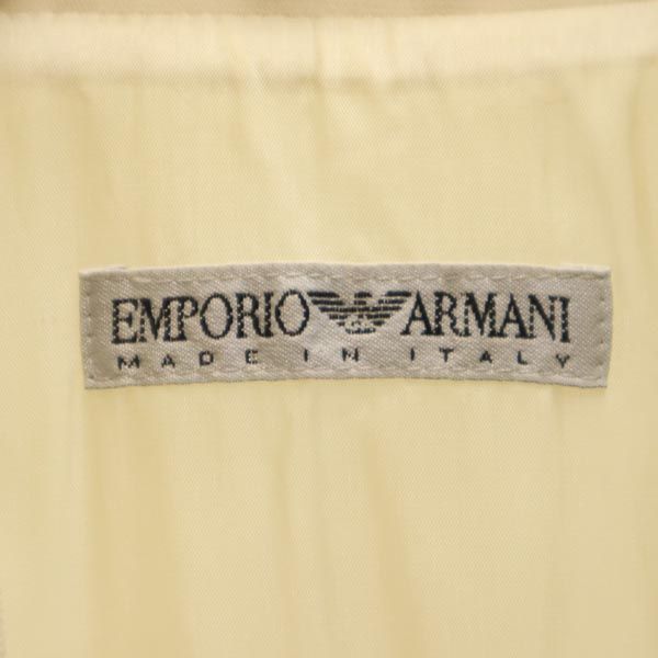 Emporio Armani エンポリオアルマーニ ジャケット 40 ベージュ レディース
