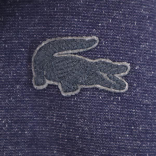 LACOSTE ラコステ 長袖 スウェットニット ジャケット 10 ネイビー パーカー キッズ