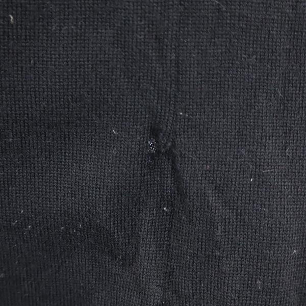 BURBERRY BLUE LABEL バーバリーブルーレーベル 三陽商会 ウール 長袖 ニット 38 ブラック セーター レディース