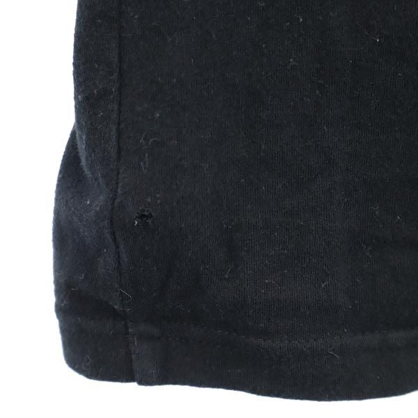 Emporio Armani エンポリオアルマーニ 日本製 長袖 Tシャツ XS 黒 ロンT メンズ