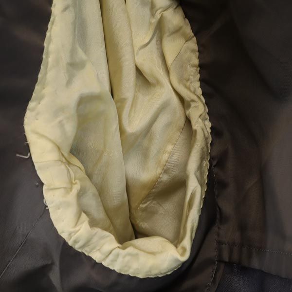 LANVIN ランバン ウールブレンド テーラードジャケット グレー ダブルボタン メンズ