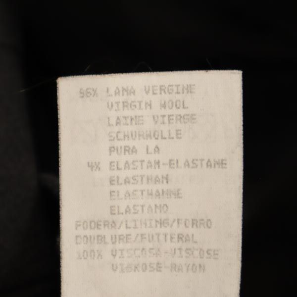 Emporio Armani エンポリオアルマーニ イタリア製 ウール スーツ 上下 セットアップ 48/46 グレー系 テーラードジャケット メンズ