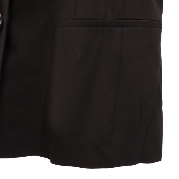 BOSS HUGO BOSS ボスヒューゴボス ウールブレンド テーラードジャケット I 36 ブラウン レディース