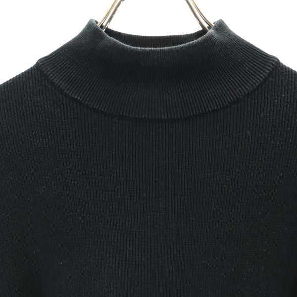 PUBLIC TOKYO パブリックトウキョウ 日本製 長袖 ハイネック ニット F ブラック セーター レディース