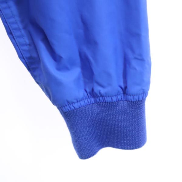 FAT エフエーティー ナイロンジャケット SKINNY ブルー フード 裏ボーダー メンズ