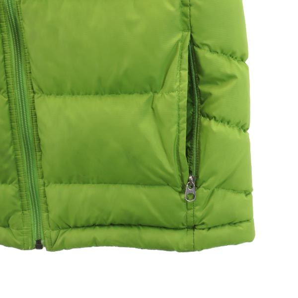 patagonia パタゴニア ダウンベスト M 黄緑 アウトドア キッズ
