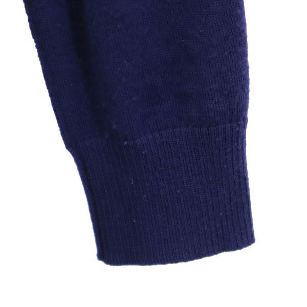 tricot COMME des GARCONS トリコットコムデギャルソン 2012年 日本製 ウール 長袖 カーディガン 青系 レディース