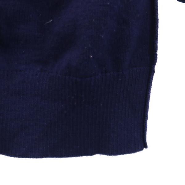 tricot COMME des GARCONS トリコットコムデギャルソン 2012年 日本製 ウール 長袖 カーディガン 青系 レディース