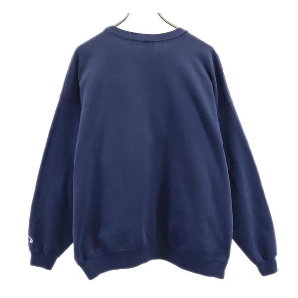 Champion チャンピオン 90s オールド 長袖 スウェット トレーナー XL ネイビー系 メンズ