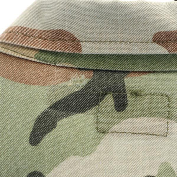 US ARMY アメリカ軍 80s DLA カモフラ ミリタリージャケット カーキ系 メンズ