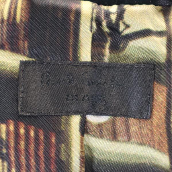 Paul Smith ポールスミス ベロア ベロア テーラードジャケット 40 ブラック レディース