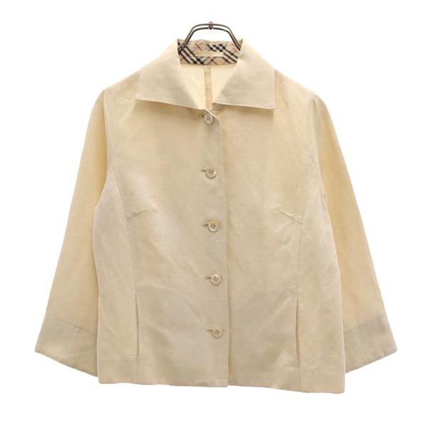 BURBERRY バーバリー 三陽商会 スカートスーツ 上下 セットアップ 上:40/下:38 ベージュ レディース