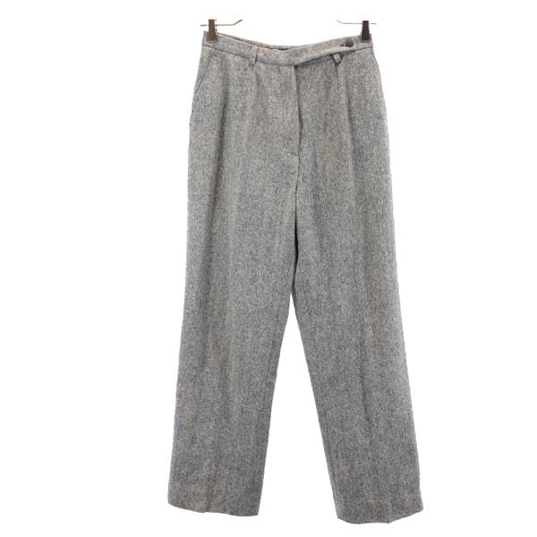 Aquascutum アクアスキュータム パンツスーツ 上下 セットアップ UK8 グレー レディース