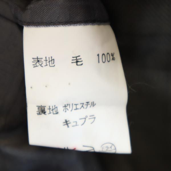 LANVIN ランバン ダブル スーツ 上下 セットアップ ST46-54 グレー系 メンズ