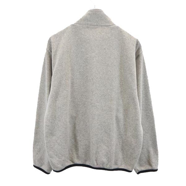 UNIQLO ユニクロ 長袖 ハーフジップ スウェット M グレー プルオーバー トレーナー メンズ
