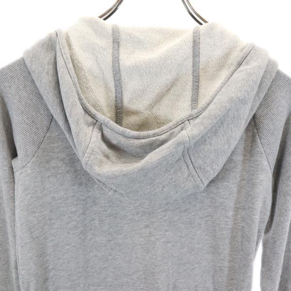 ARMANI EXCHANGE アルマーニエクスチェンジ 長袖 ロング ジップパーカー XS グレー レディース