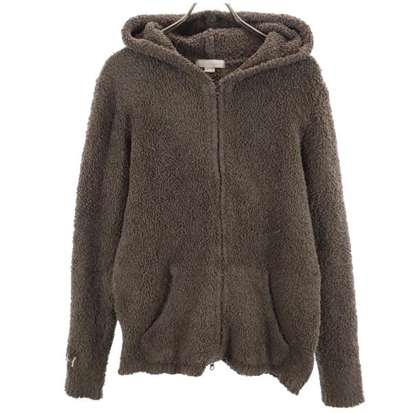 BAREFOOT DREAMS Ron Herman ベアフットドリームズ ロンハーマン 長袖 もこもこ ジップパーカー M カーキ系 レディース