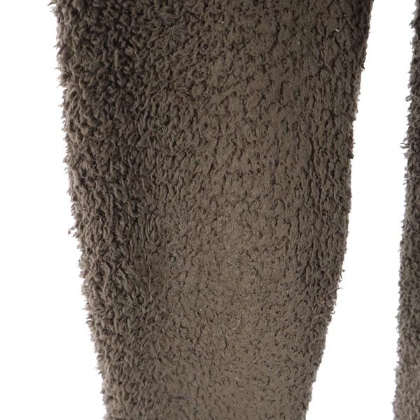 BAREFOOT DREAMS Ron Herman ベアフットドリームズ ロンハーマン 長袖 もこもこ ジップパーカー M カーキ系 レディース