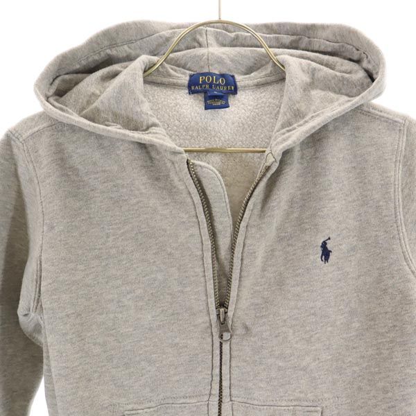 POLO RALPH LAUREN ポロラルフローレン 長袖 スウェット ジップパーカー 5 ネイビー系 キッズ