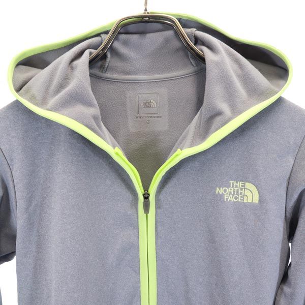 THE NORTH FACE ノースフェイス NTW11423 ジャケット M グレー トレッキングモーメンタムフーディ レディース