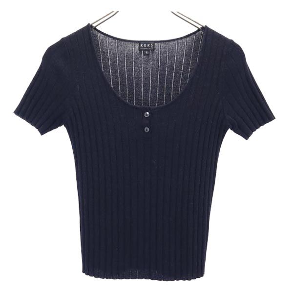 Michael Kors マイケルコース 半袖 カットソー 4 ブラック系 レディース