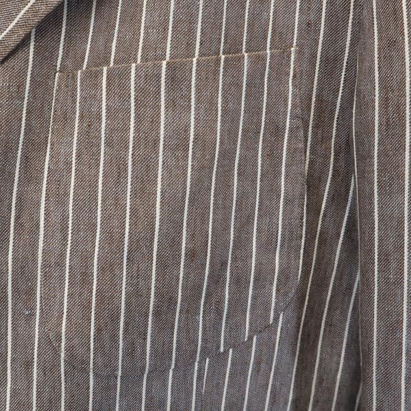 BURBERRY バーバリー 日本製 三陽商会 テーラードジャケット M ブラウン系 衣装カバー付 メンズ