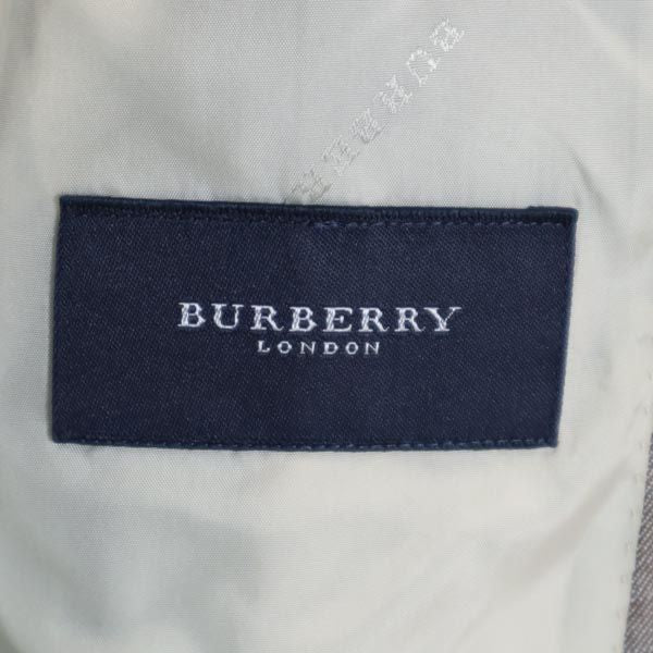 BURBERRY バーバリー 日本製 三陽商会 テーラードジャケット M ブラウン系 衣装カバー付 メンズ