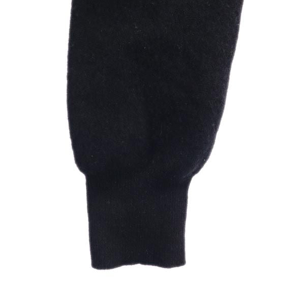 BAPY BY A BATHING APE ベイピーバイアベイシングエイプ 長袖 アシンメトリー ニット XS ブラック オープンショルダー レディース