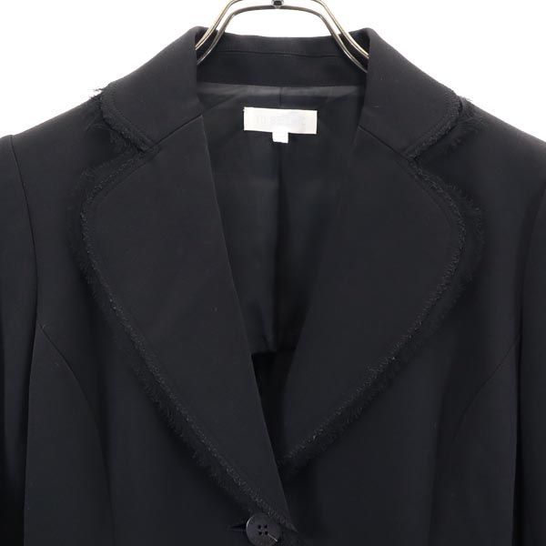 TO BE CHIC トゥービーシック 日本製 三陽商会 フォーマル ジャケット 38 ブラック レディース
