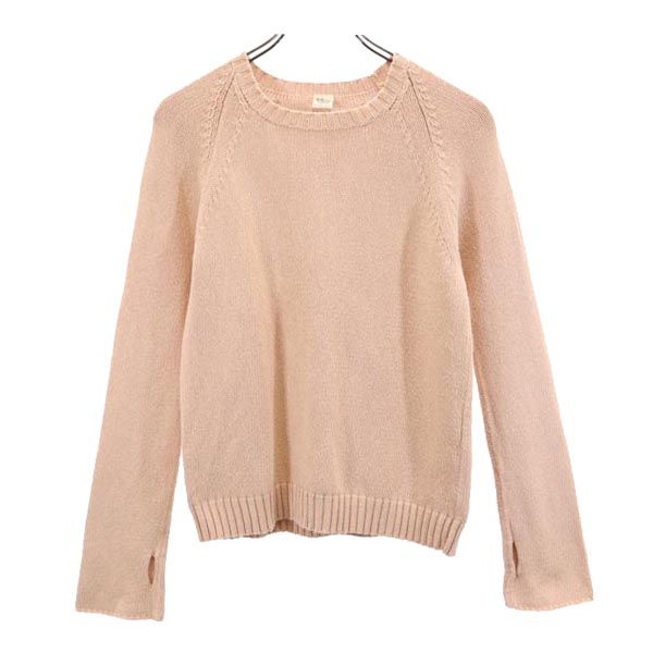 Ron Herman ロンハーマン 長袖 コットン ニット S ピンク系 セーター レディース