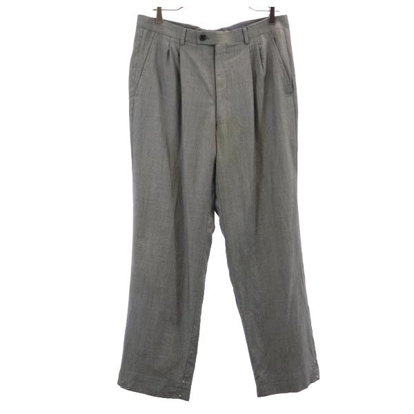 LANVIN ランバン ウールブレンド スーツ 上下 セットアップ R50-46 グレー系 メンズ