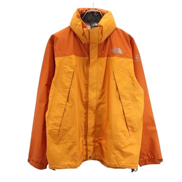 THE NORTH FACE ノースフェイス NP10710 アウトドア ナイロンジャケット 上下 セットアップ M オレンジ系 メンズ